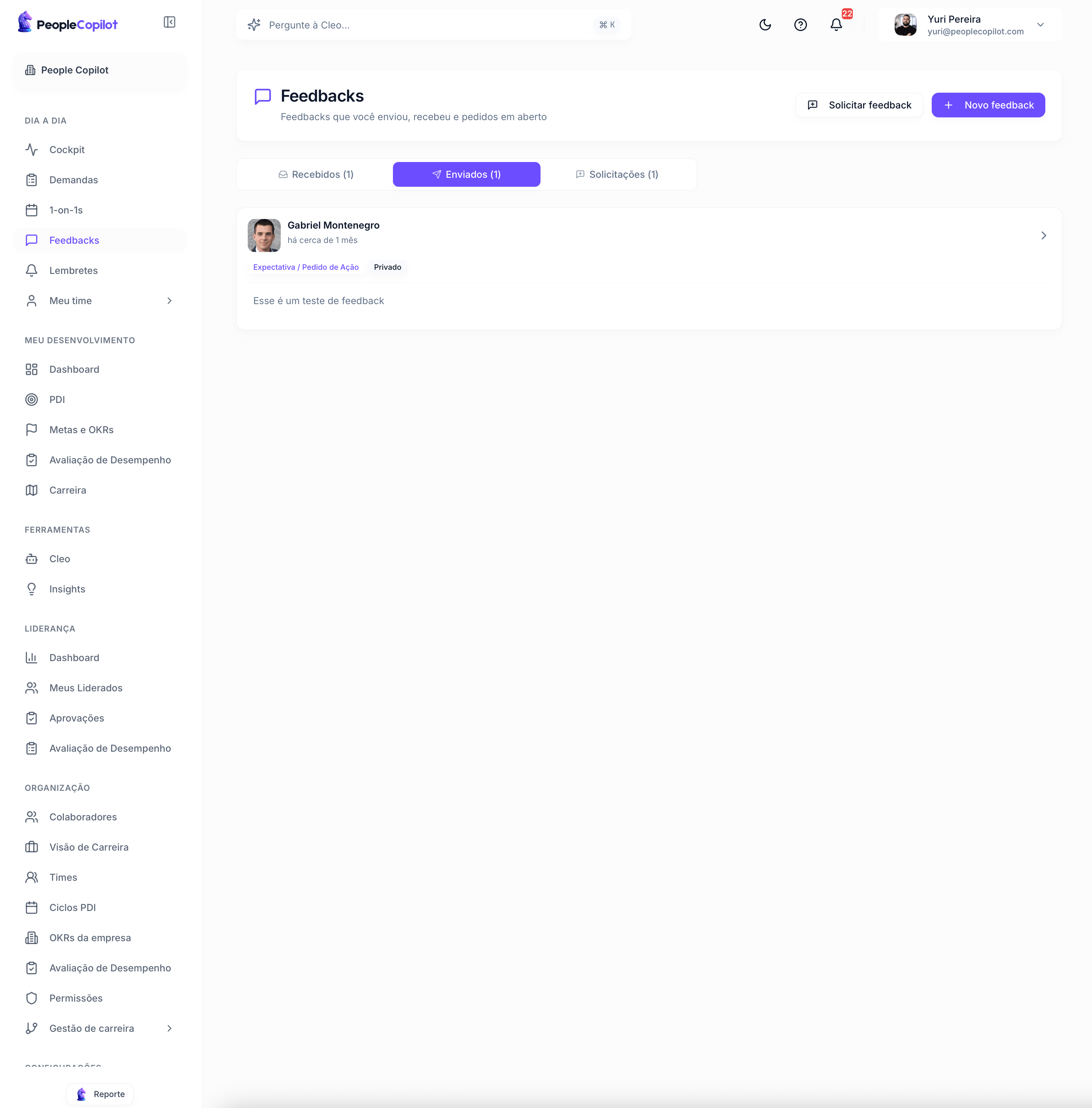 Interface Feedbacks — preview — 2 de 3
