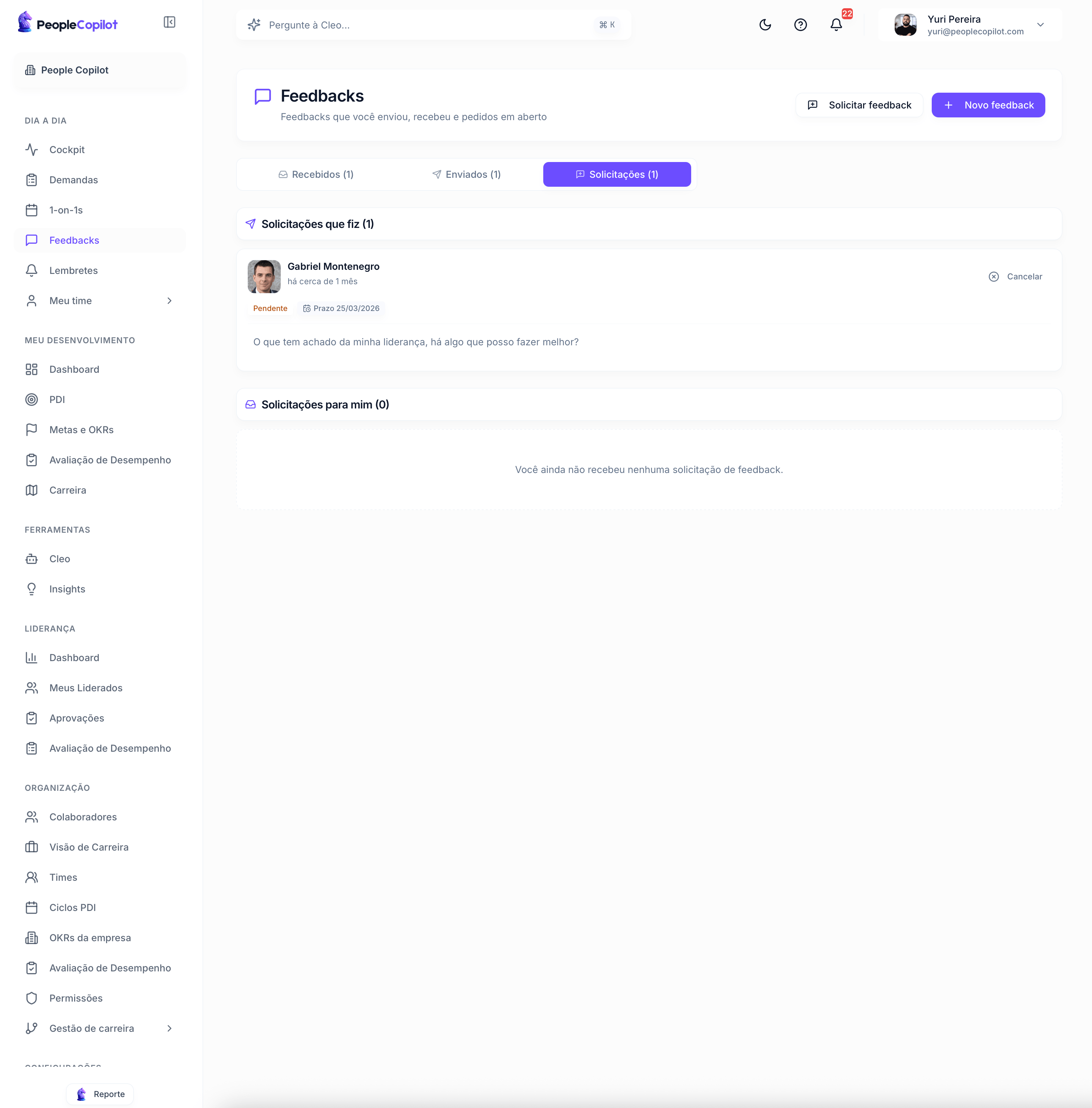 Interface Feedbacks — preview — 3 de 3